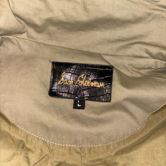 Sam Edelman Womans Utility Jacket Size L, Gorpcore Khaki Y2K Essential outdoor - Picture 5 of 11